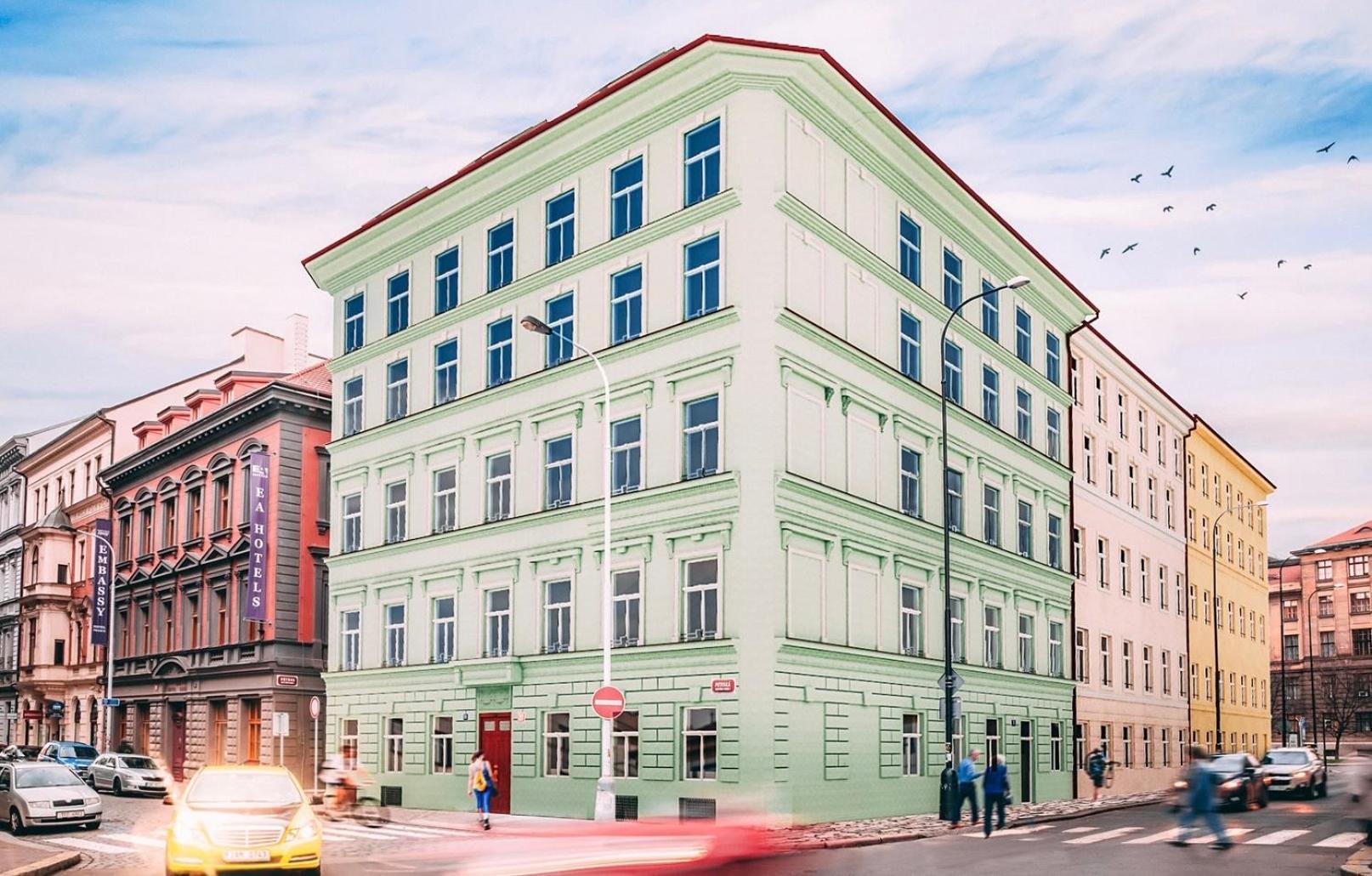 New Apartments Chain Florenc Prague Exterior photo